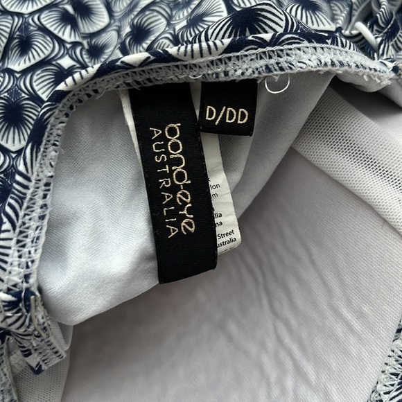 Bond-eye Wireless Adjustable Straps Tankini Swimsuit Set Size 6 D/DD - Picture 7 of 9